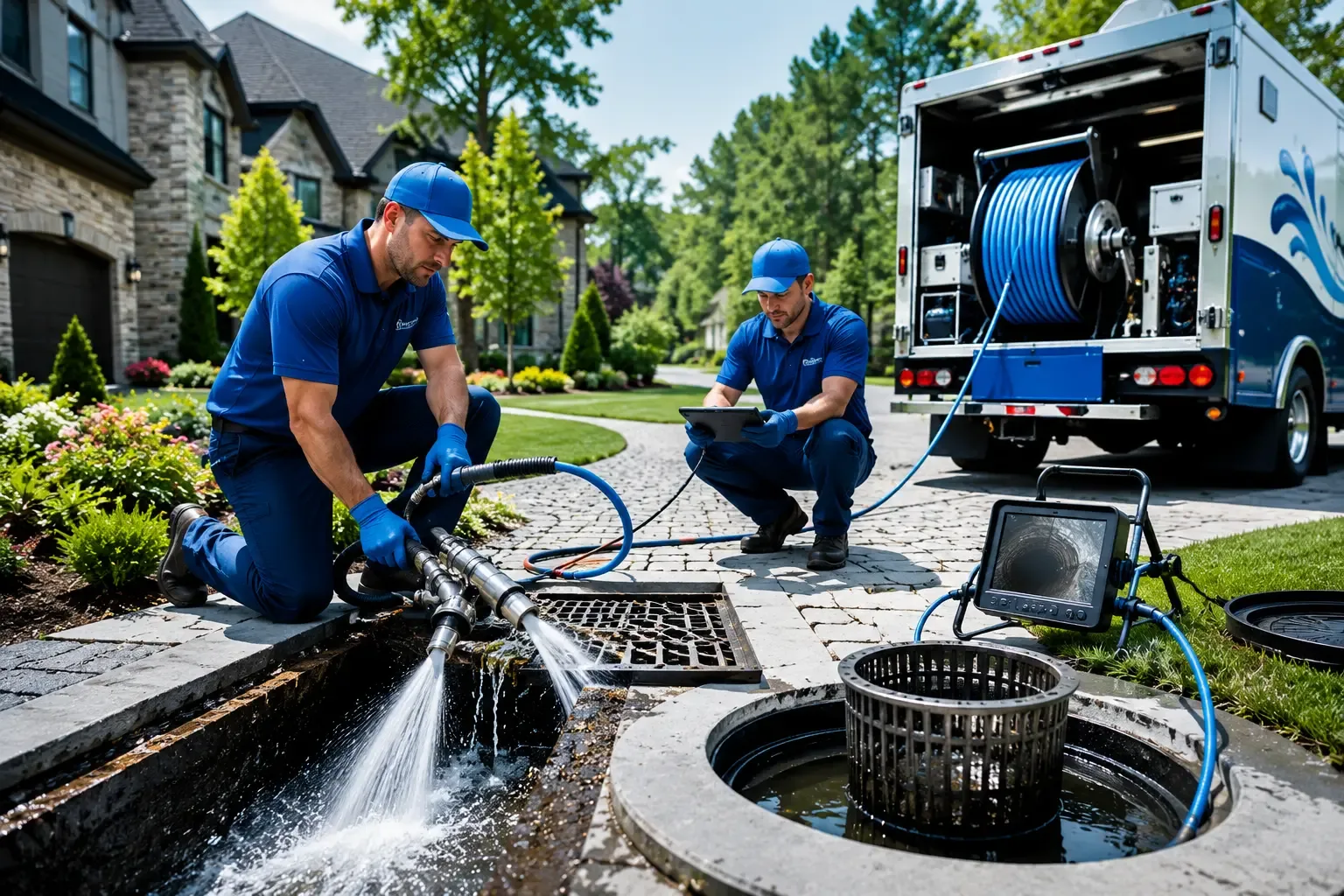 Local outdoor drain cleaning professionals in Vesper, WI